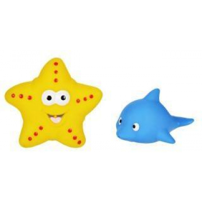Набор для купания "Дельфин и морская звезда" Радуга Игрушки Калуга