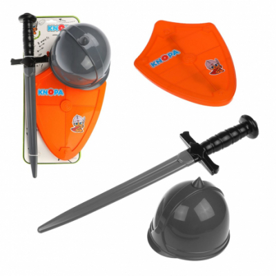 Набор оружия Вояка шлем, щит и меч Радуга Игрушки Калуга