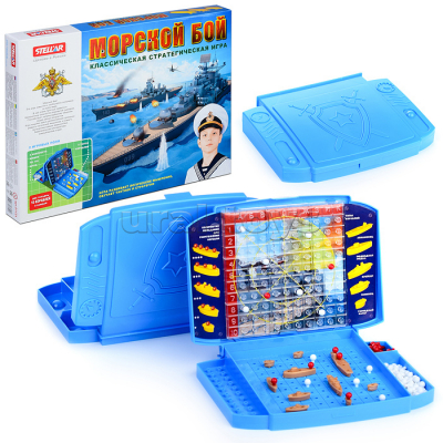 Настольная игра 21 ("Морской бой") Радуга Игрушки Калуга