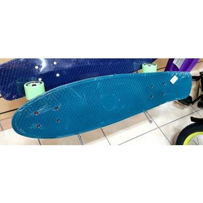 Скейтборд пластиковый Classic 27 sea blue TLS-402 Радуга Игрушки Калуга
