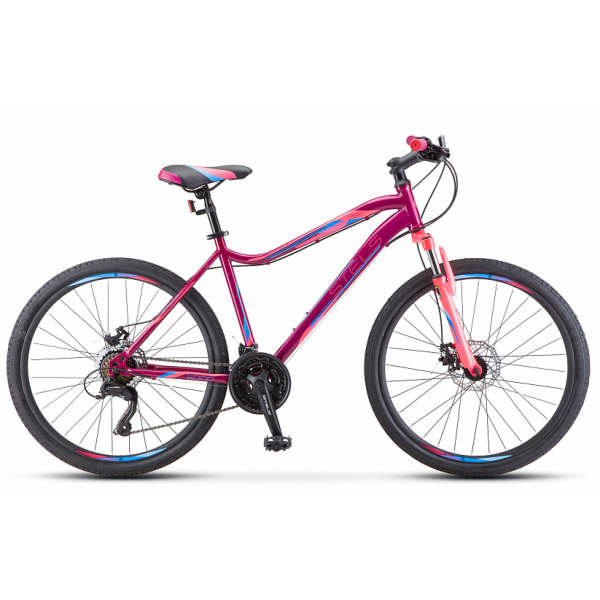 Велосипед 26" STELS Miss-5000 MD 18" Фиолетовый/розовый арт.К010 Радуга Игрушки Калуга