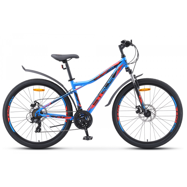Велосипед 27.5" STELS  Navigator-710 MD 16" Синий/чёрный/красный арт.V020 Радуга Игрушки Калуга