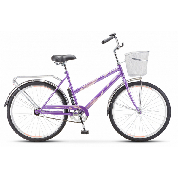 Велосипед 26" STELS Navigator-200 Lady 19" Фиолетовый арт.Z010 Радуга Игрушки Калуга
