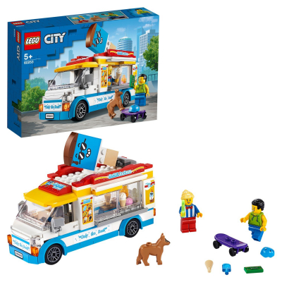 Конструктор LEGO City Great Vehicles  Грузовик мороженщика Радуга Игрушки Калуга