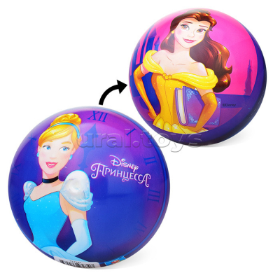 Мяч Disney Принцессы Бэль/Золушка,15 см Радуга Игрушки Калуга