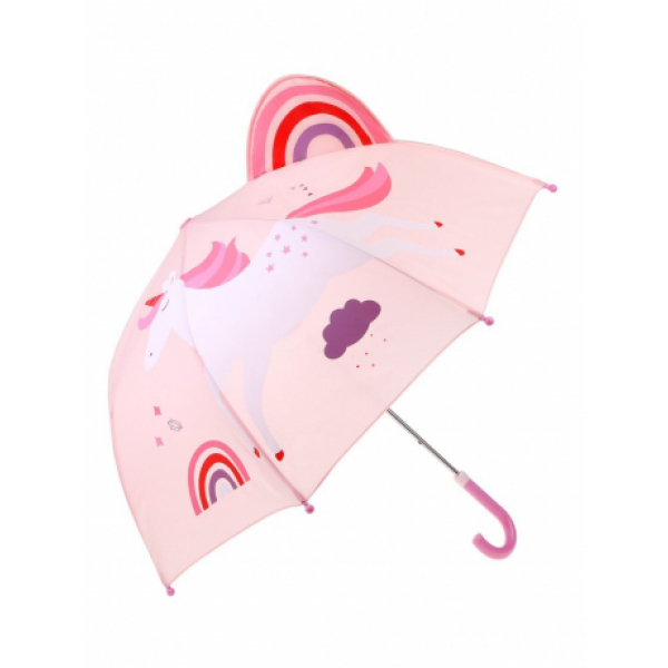 Зонт детский Радужный единорог,46см. Радуга Игрушки Калуга