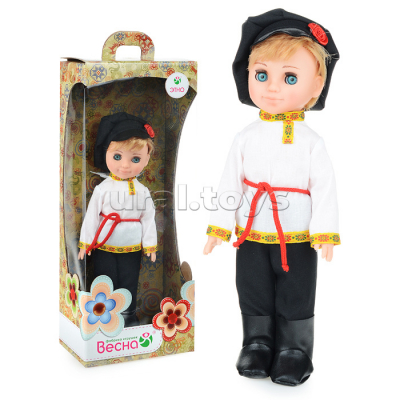 Кукла Мальчик в русском костюме 30 см Радуга Игрушки Калуга