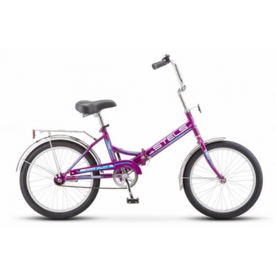 Велосипед 20" STELS Pilot-410 13.5" Фиолетовый арт.Z010 Радуга Игрушки Калуга