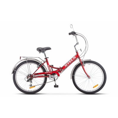 Велосипед 24" STELS Pilot-750 14" Красный арт.Z010 Радуга Игрушки Калуга