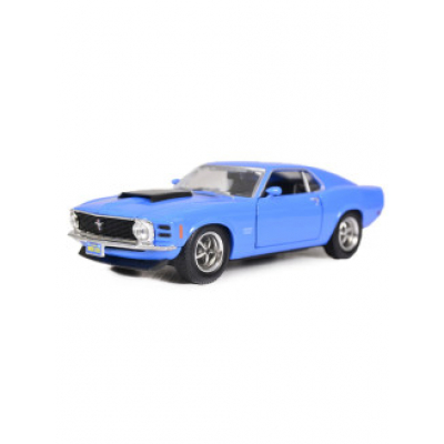 Motormax Коллекционная машинка металлическая Ford Mustang Boss 429 Радуга Игрушки Калуга