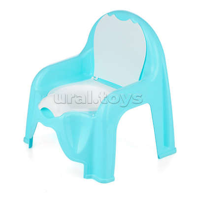 Горшок-стульчик (голубой) Радуга Игрушки Калуга