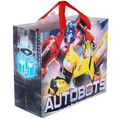 Пакет ламинированный "Autobots",Transformers,23 х 27 х11,5 см Радуга Игрушки Калуга