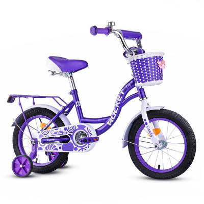 Велосипед 14" Rocket Candy, цвет фиолетовый Радуга Игрушки Калуга