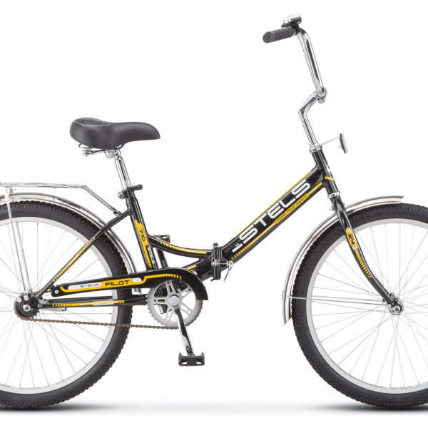 Велосипед 24" STELS Pilot-710 16" Зелёный/жёлтый арт.Z010