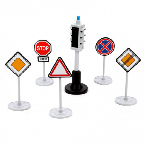 Набор Светофор с дорожными знаками