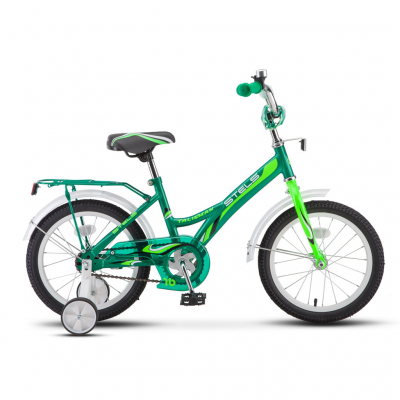 Велосипед 16" STELS Talisman 11" Зелёный арт.Z010 Радуга Игрушки Калуга