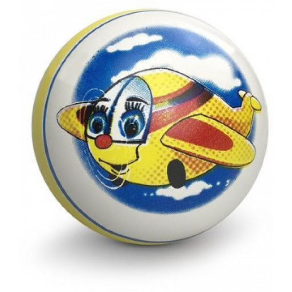 Мяч 125мм с рисунком Радуга Игрушки Калуга