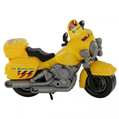 Мотоцикл скорая помощь (NL) (в пакете) Радуга Игрушки Калуга