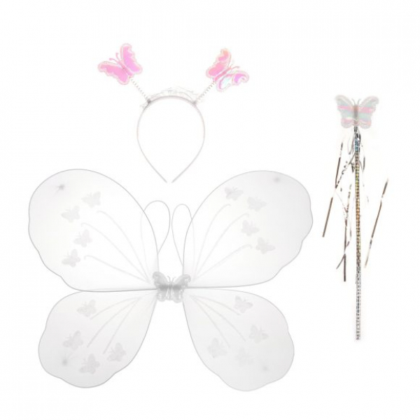 Н-р "Бабочка", приставные крылья,  палочка, рожки Радуга Игрушки Калуга