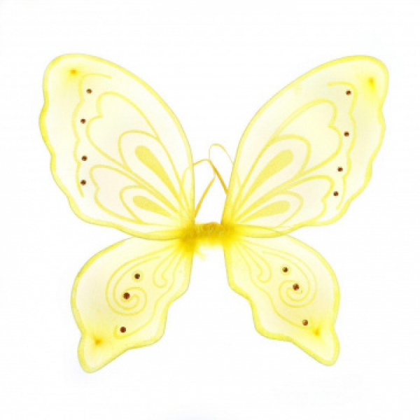 Приставные крылья "Бабочка", жёлт. Радуга Игрушки Калуга