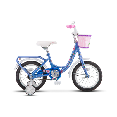 Велосипед 14" STELS Flyte Lady 9.5" Голубой арт.Z011 Радуга Игрушки Калуга
