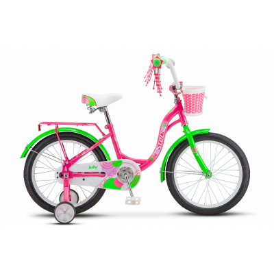 Велосипед 18" STELS Jolly  11" Пурпурный/зелёный арт.V010 Радуга Игрушки Калуга