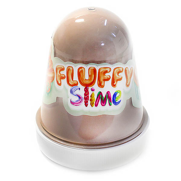Monsters Slime Fluffy Коричневый Персик Радуга Игрушки Калуга