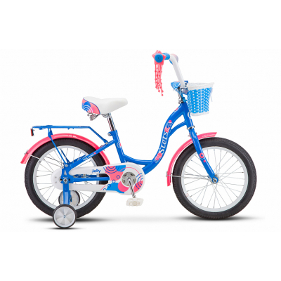 Велосипед 16" STELS Jolly 9.5" Синий арт.V010 Радуга Игрушки Калуга