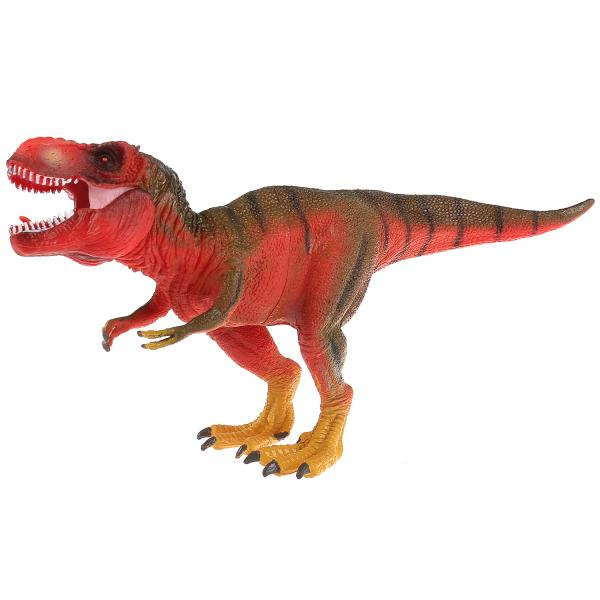 Игрушка пластизоль Играем вместе динозавр Тираннозавp 27*9*13см, хэнтэг в пак.
