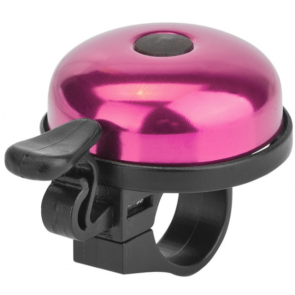 Звонок 16А-04 верх алюминиевый,основа пластик,чёрно-пурпурный Радуга Игрушки Калуга