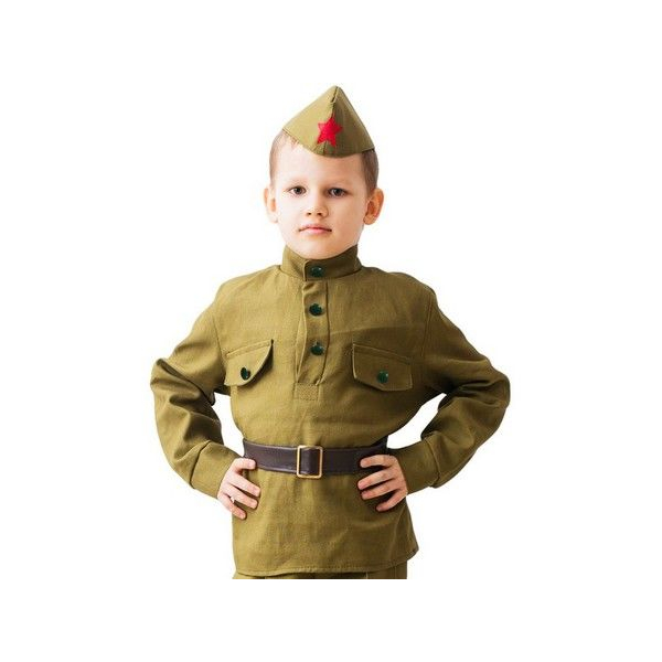 БОКА Военная форма Солдат 5-7 лет,рост 122-134 Радуга Игрушки Калуга