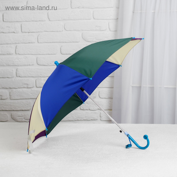 Зонт детский полуавтомат со свистком радуга d=58см