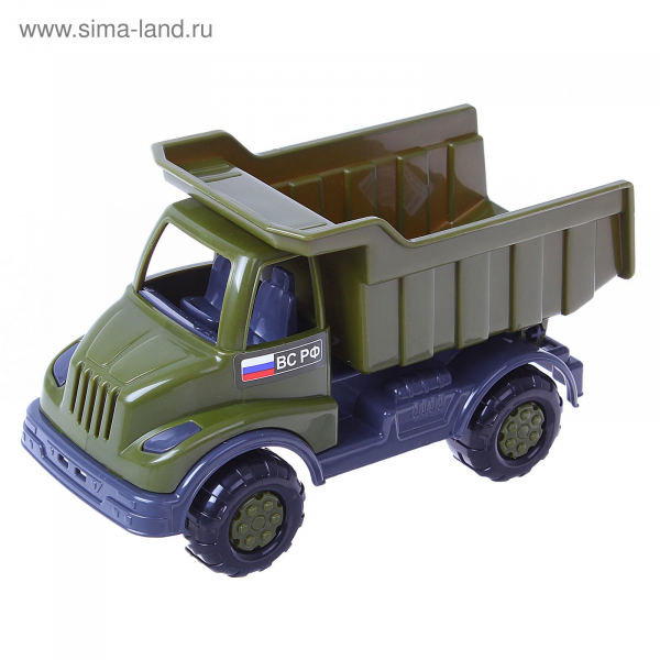 "Кнопик",автомобиль-самосвал военный Радуга Игрушки Калуга