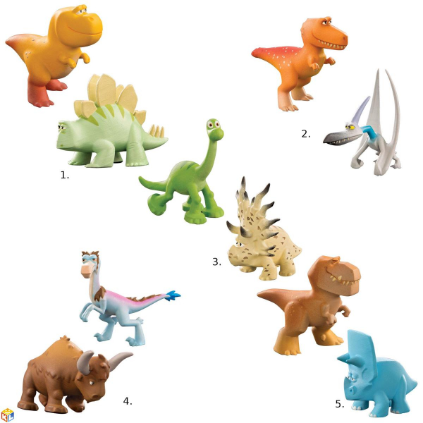 Игрушка фигурка Good Dinosaur, 2 в блистере, 5 в асс-те Радуга Игрушки Калуга