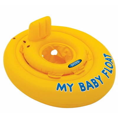 Плавательный круг "Мой малыш" с сиденьем,76 см Радуга Игрушки Калуга