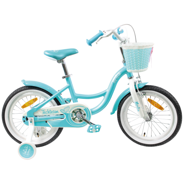 Велосипед Merlin 16" sea blue (алюмин) Радуга Игрушки Калуга