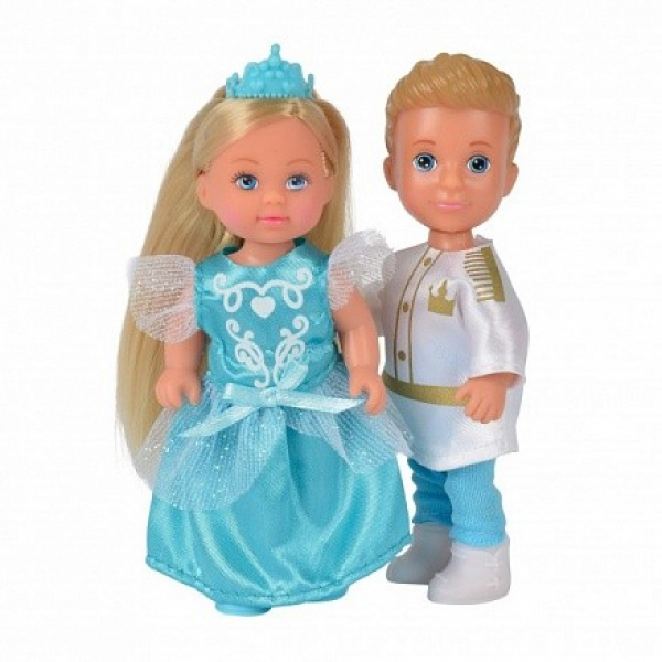 Куклы Тимми и Еви-Принц и Принцесса 12см Радуга Игрушки Калуга