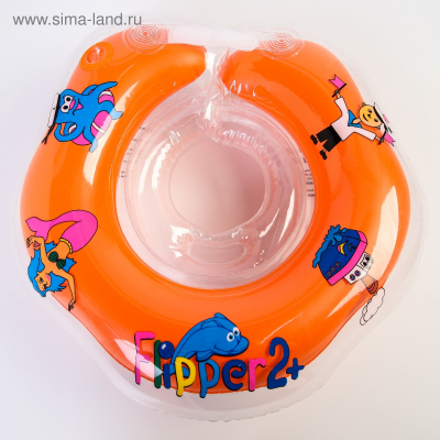 Flipper 2+ Круг на шею для купания малышей от 1,5 лет Радуга Игрушки Калуга